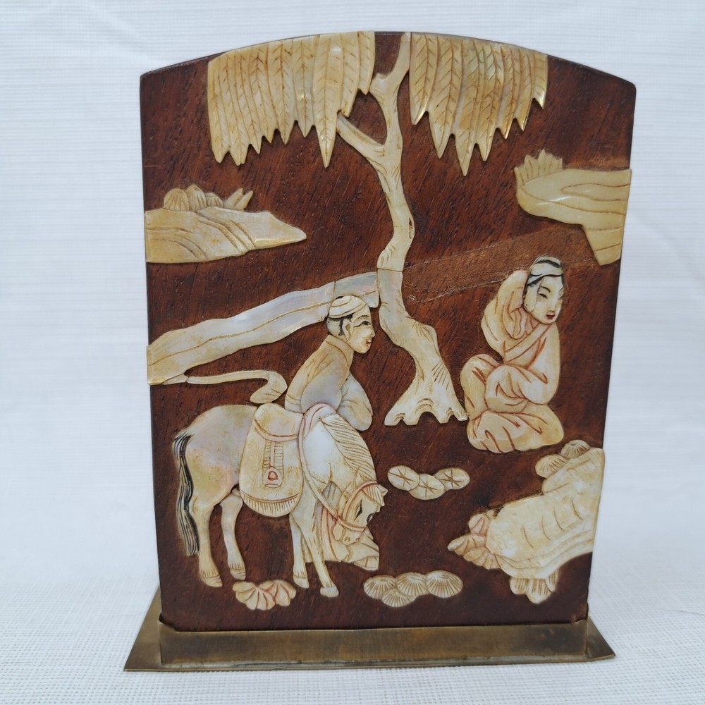 Asian Themed Bookends with Removeable Stand