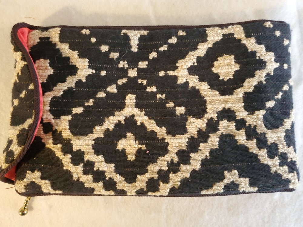 Offhand Designs Interchangeable Circular Needle Case Black & Off White Pattern