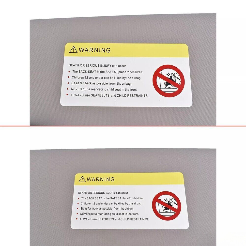 Sun Visor Set for Chevrolet Driver + Passenger Side Gray