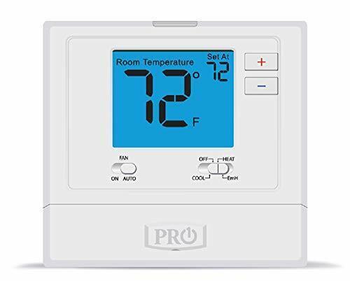 Pro1 T721 Dual Stage Non Programmable Thermostat - White