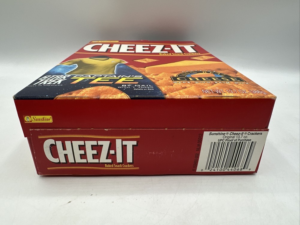CHEEZ-IT Box Star Trek Captain’s Tee Offer 2009