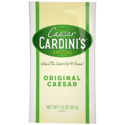 Cardini's Caesar Dressing Single Serve, 1.5 Fluid Ounce, 60 Per Case