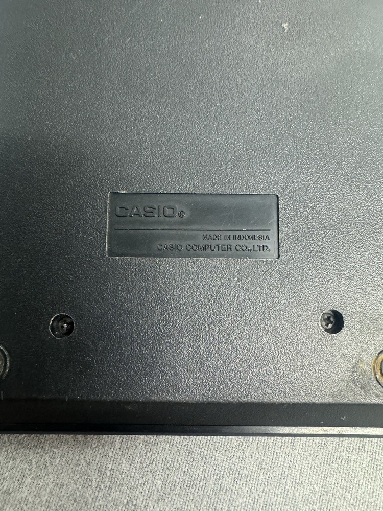 Vintage CASIO JS-120 Desktop Tilt Math Calculator TESTED & WORKING