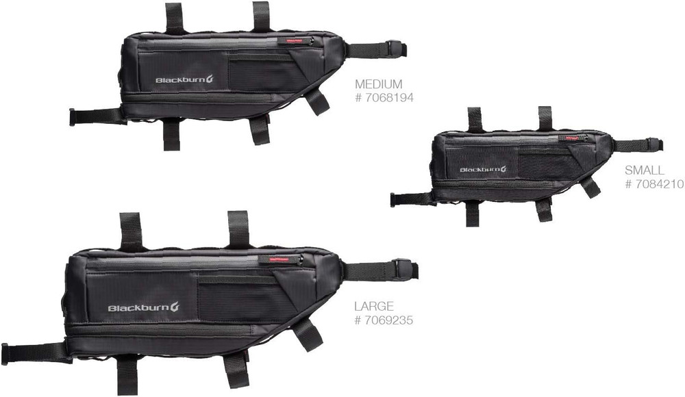 Outpost Bike Frame Bag (Black,