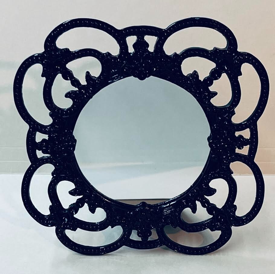 4 1/2" Round Replacement Mirror, Hand Cut, Custom Cut