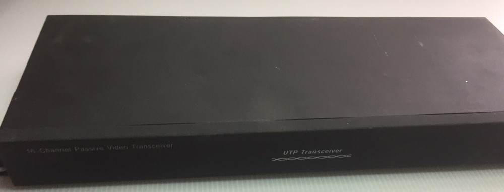 CANTEK 16 CHANNEL UTP PASSIVE TRANSCEIVER HUB W-VB216