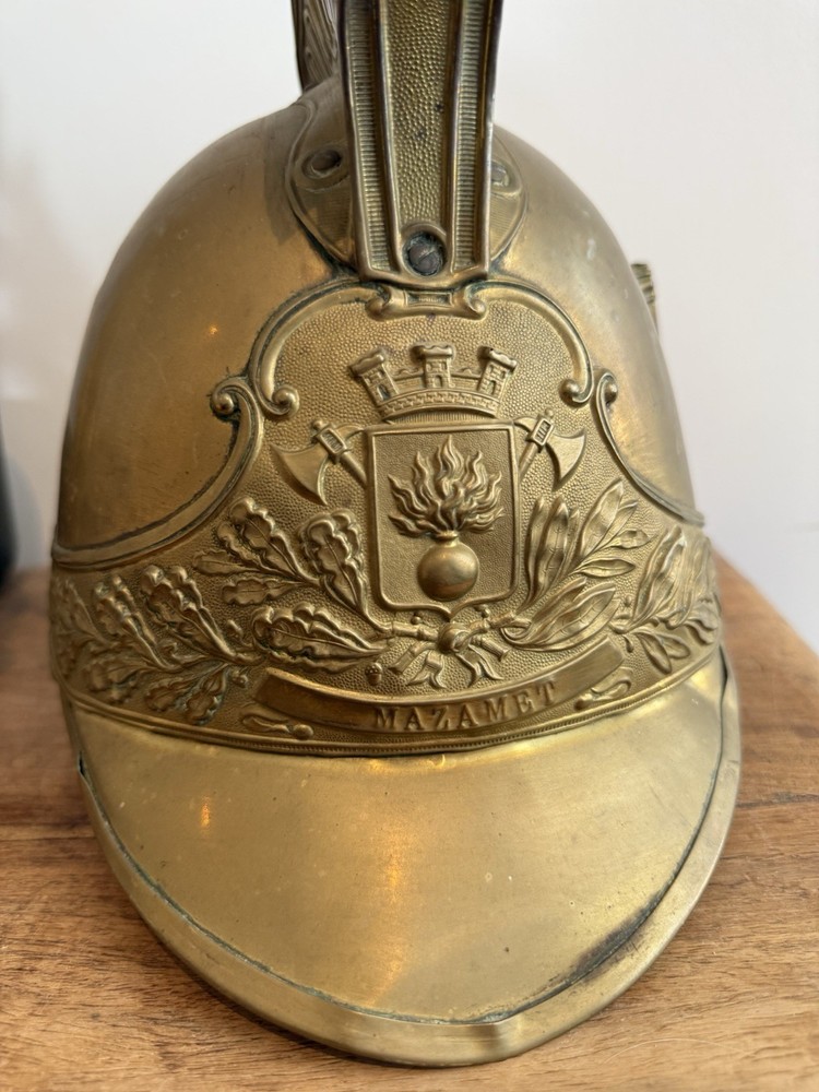 Vintage Firefighter Helmet