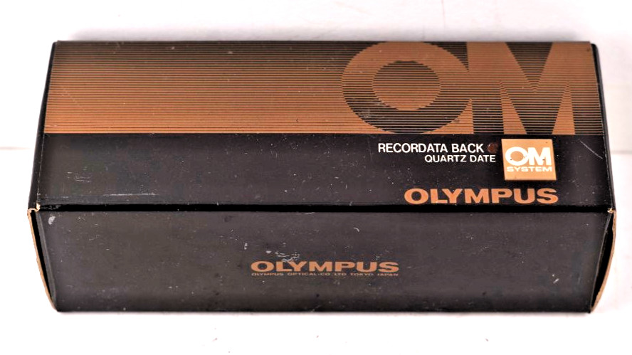 Original Olympus OM Recordata Back Quartz date NEW
