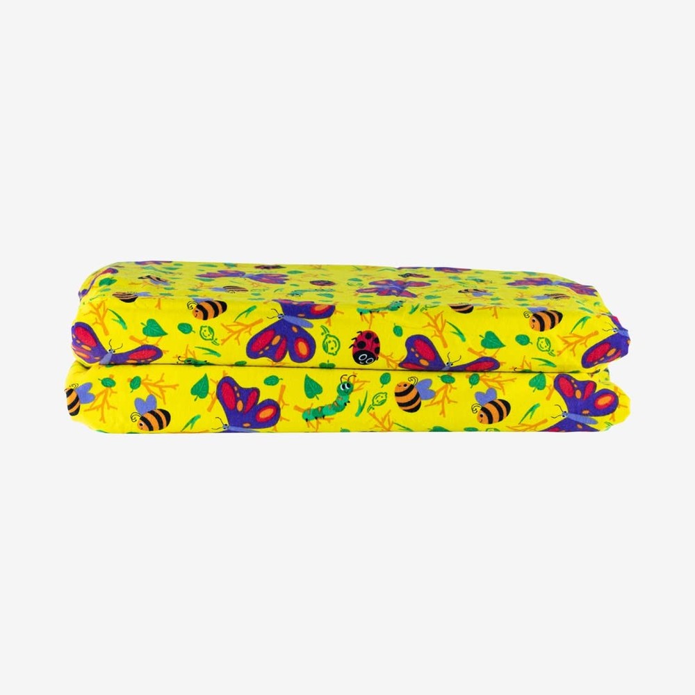 Sheets - Full Nap Mat Washable Cover - Bug Buddies - Regular, 47" x 22", Grea...