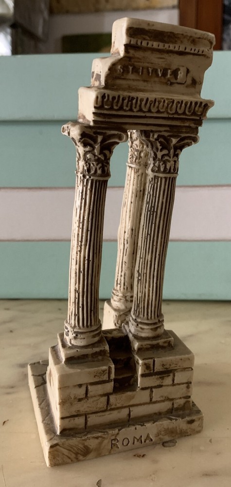 SOUVINIR ROME RESIN COLUMNS 19x8 cm