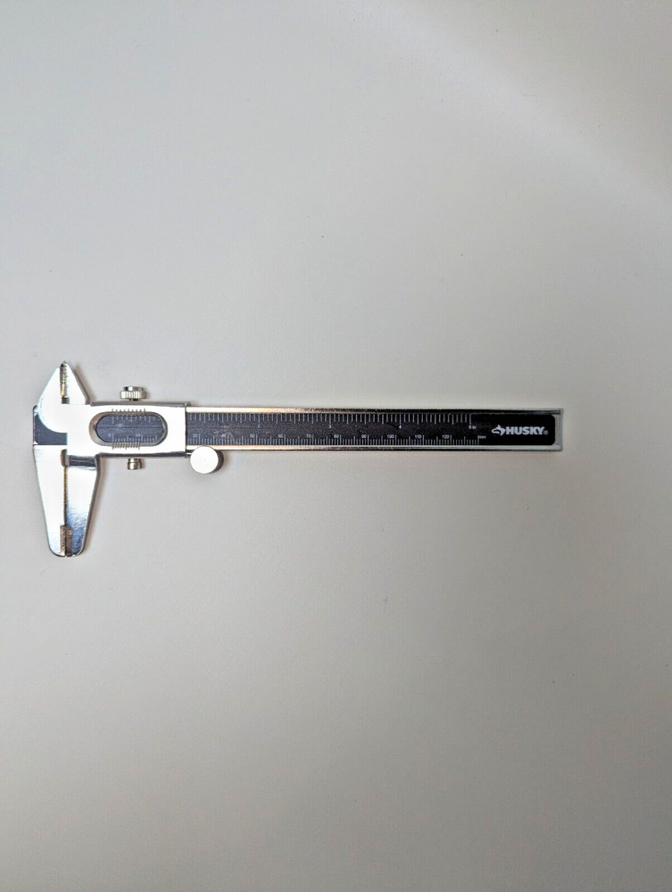 Husky 5" High Contrast Vernier Caliper