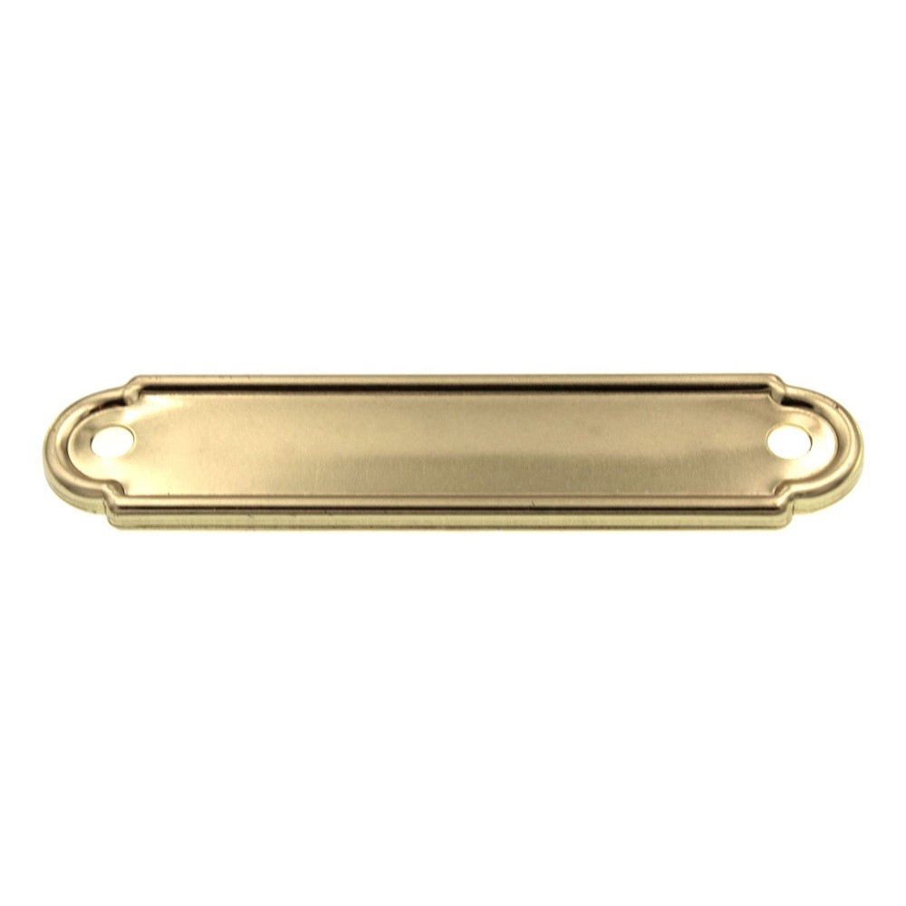Amerock BP3442-3 Bright Brass 3"cc Cabinet Handle Pull Backplate