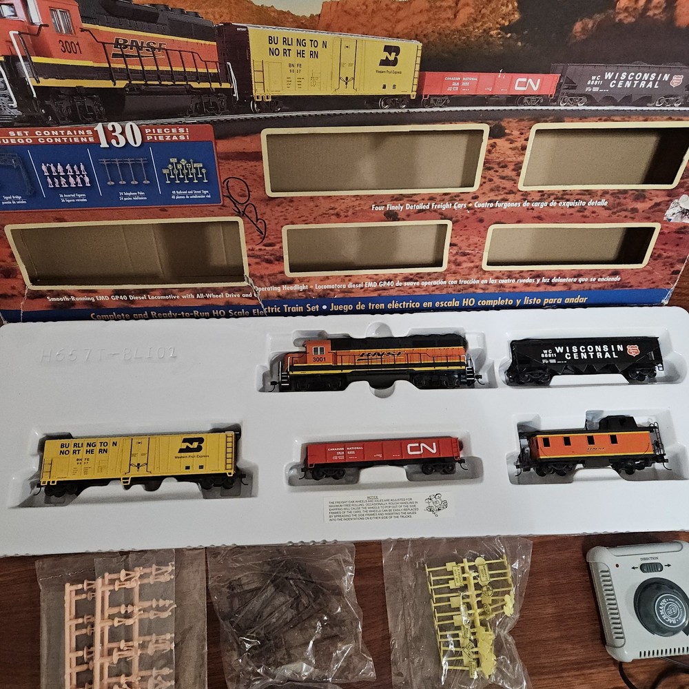 Bachmann Rail Chief HO Scale Train Set -WORKING Read Full Description at Bottom
