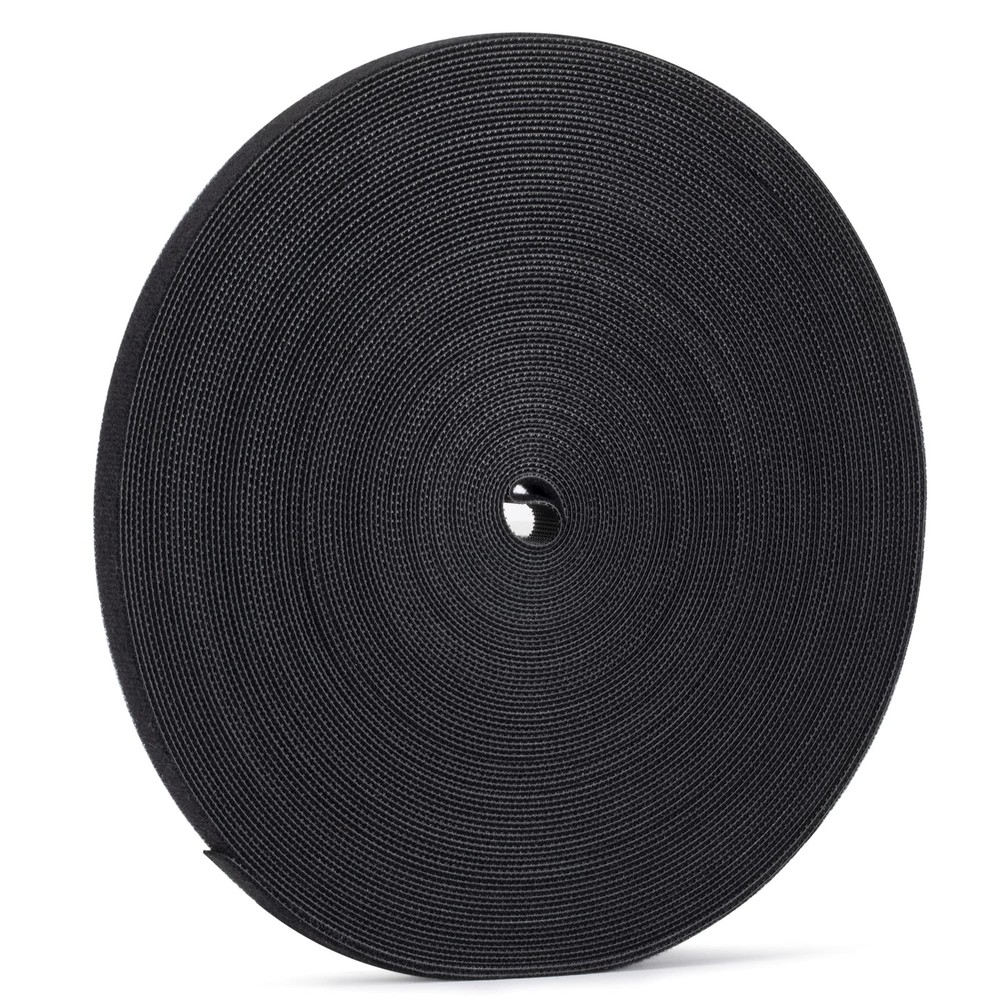 1/2 inch Reusable Fastening Tape Cable Ties Double-Sided Hook-and-Loop Cable ...