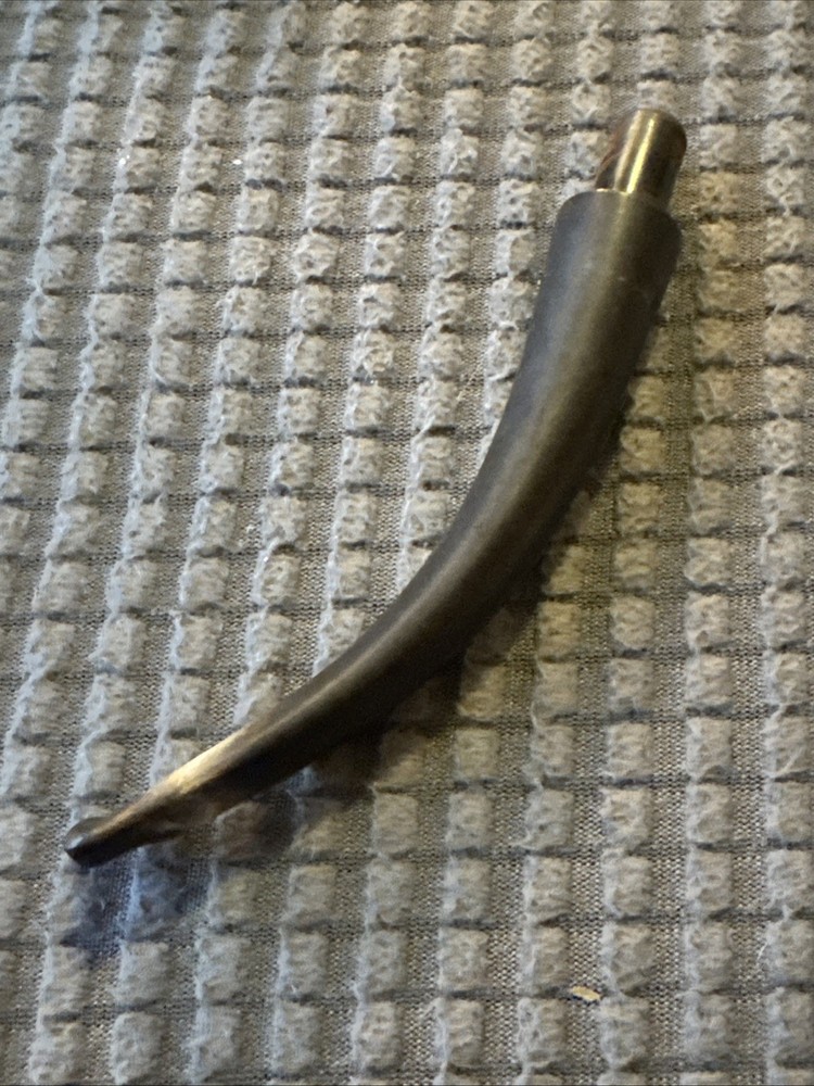 Carved Briar Pipe-Viking Warrior-As Found