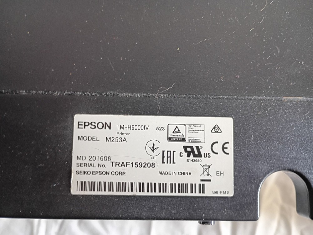 Epson Thermal Receipt Printer M253A TM-H6000IV Tested!