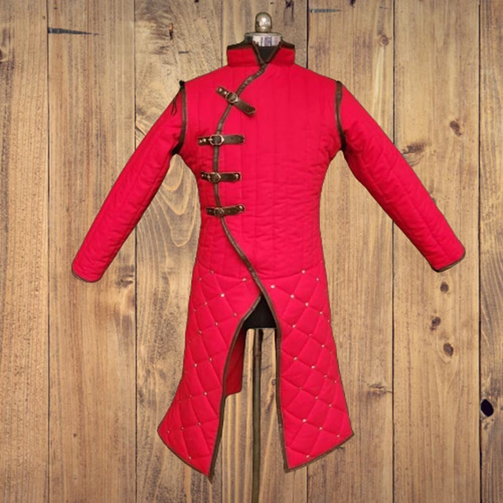Thick Padded Witcher Gambeson | Medieval Armor Costume for LARP