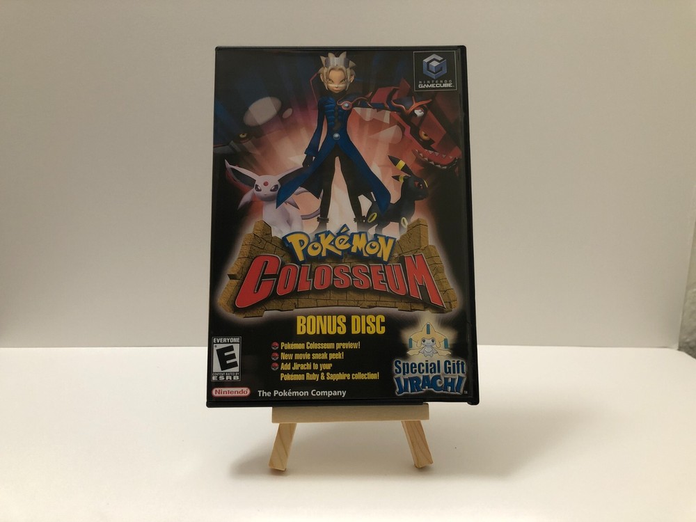 Replacement GameCube Case for Pokemon Colosseum: Bonus Disk
