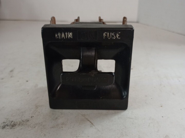 SQ D SQUARE D 60 AMP  MAIN FUSE PANEL PULLOUT 33582-S , 33782