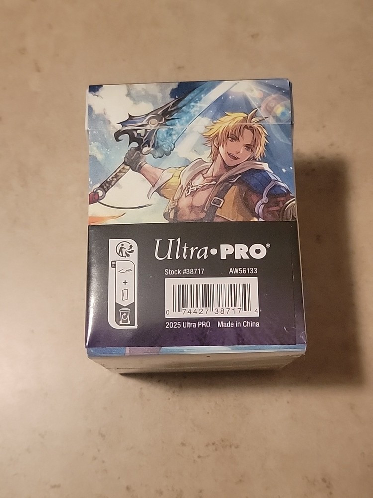 Ultra Pro Final Fantasy Tidus Deck Box