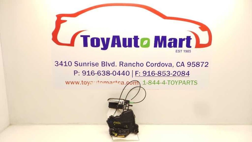 02-10 TOYOTA MATRIX DRIVER SIDE FRONT DOOR LOCK ACTUATOR ASSEMBLY