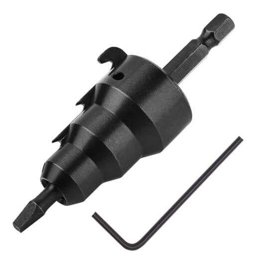 Conduit Reamer, Pipe Reamer Tool with Improved Bit Retention, Reaming