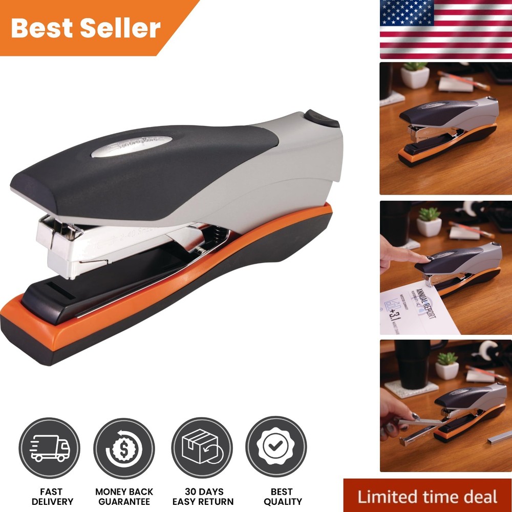 Optima 40 Stapler - Quiet Operation, 40 Sheet Capacity, Stylish Design