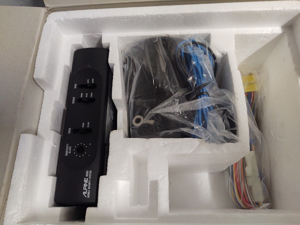 Vintage / Old School Alpine 8080 Security System Bundle