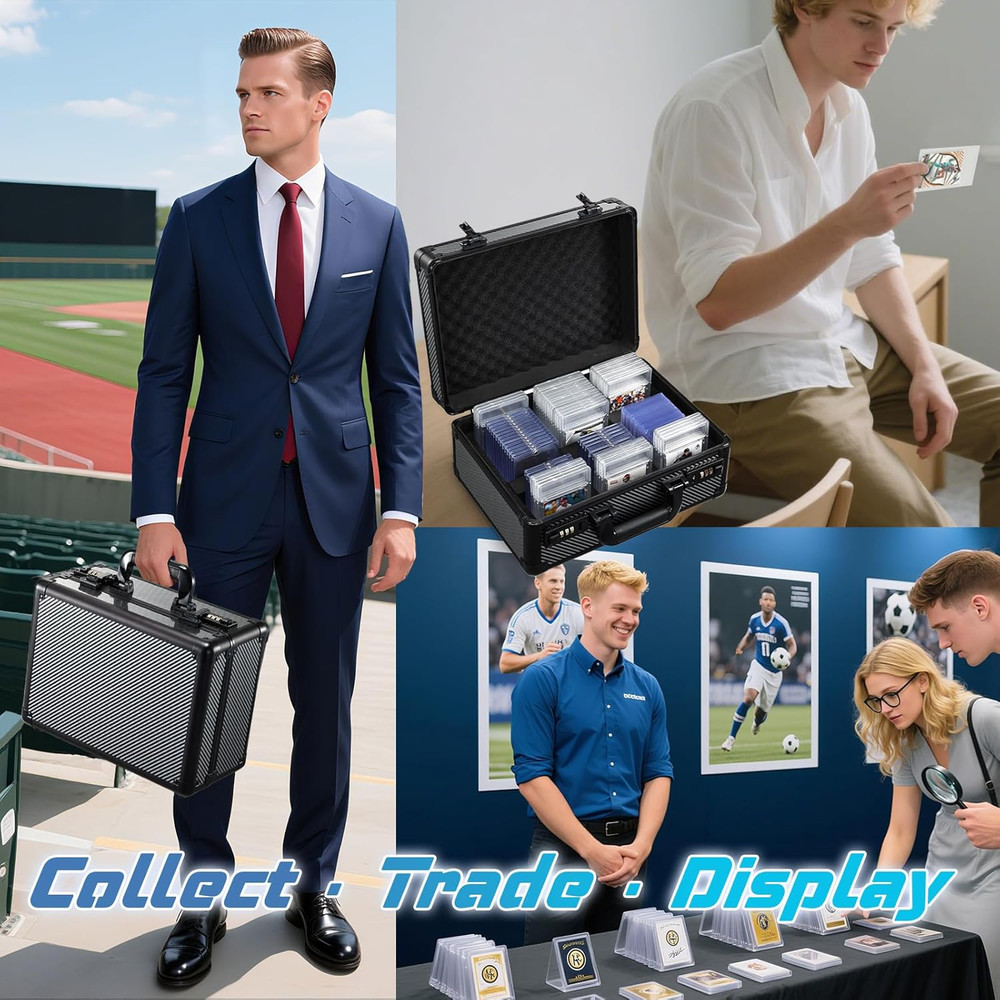 Graded Card Storage Box, Trading Cards Case Storage, Toploader Card Storage Case