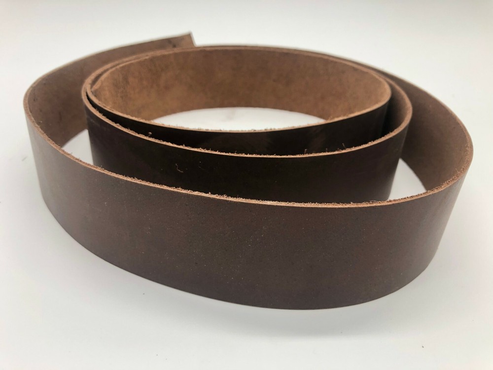 Brown Leather Belt Blank 4-5oz