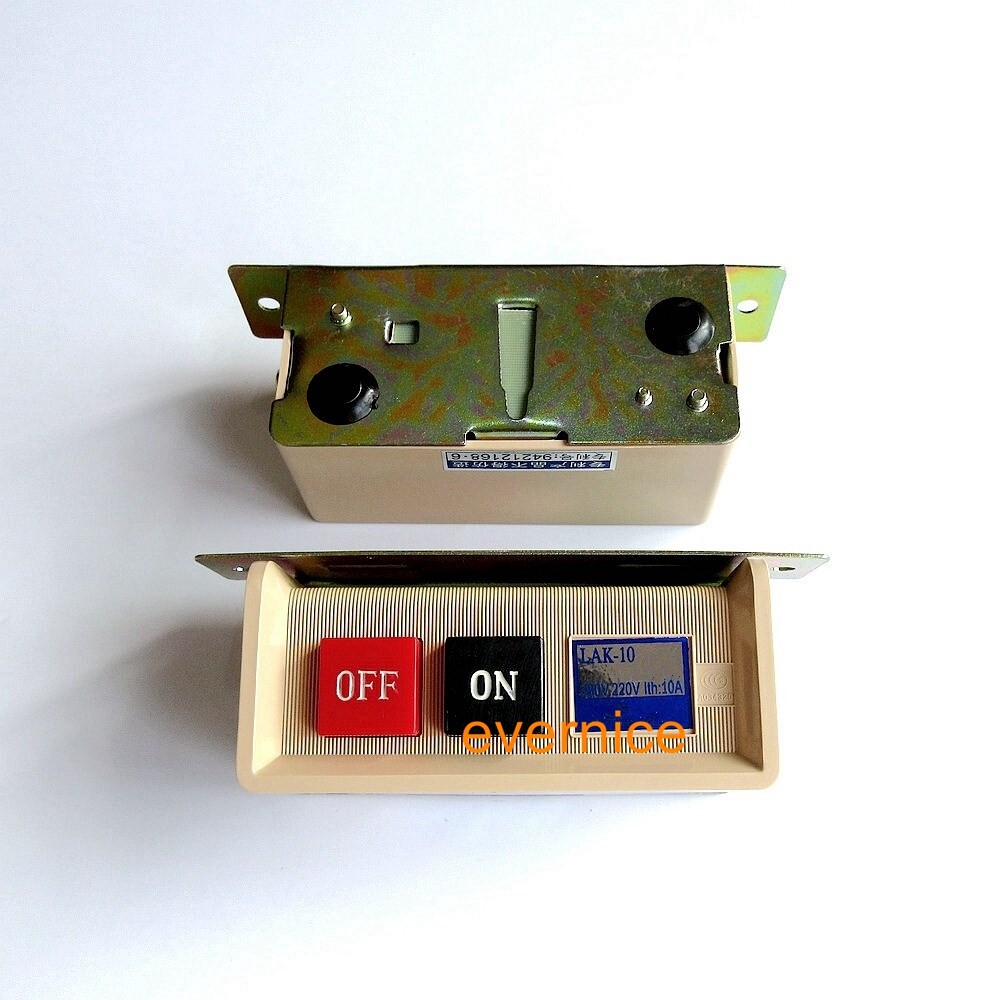 Universal Push Button On & Off Switch For Industrial Sewing Machine Motor