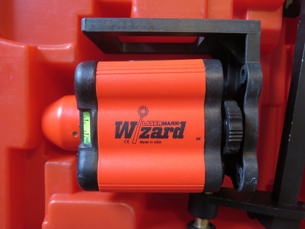 Lazer Mark Wizard with bracket & case