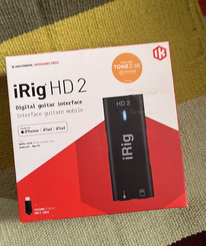 IK Multimedia iRig HD 2 Guitar Interface
