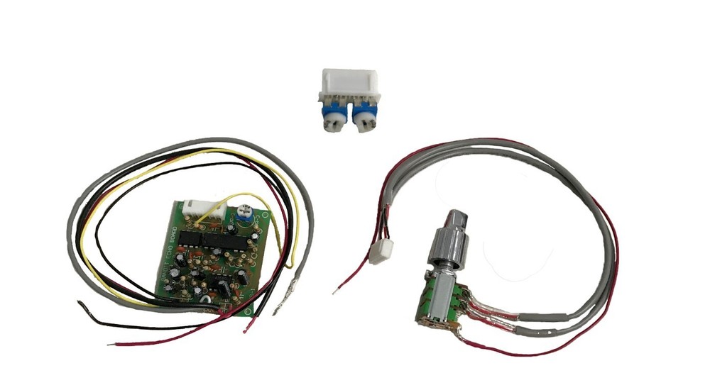 Workman BB2 Micro Sized CB Radio Dual Control Echo Board w/ Set & Forget Control