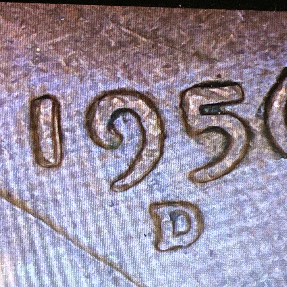 1956 D Lincoln Cent- Obverse Machine Doubling- Error!