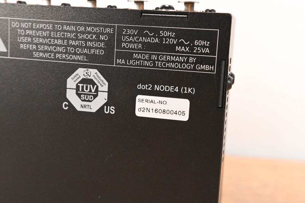 MA Lighting dot2 NODE4 (1K) for dot2 Consoles CG01WAH