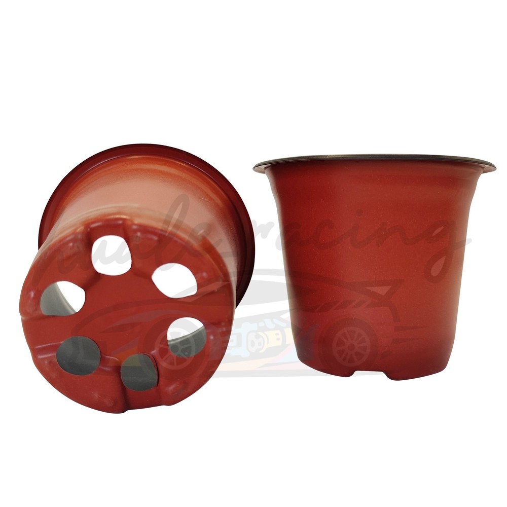 100 Pack Durable Plastic Pots Nursery Start for Succulent Seedlings Transplanted