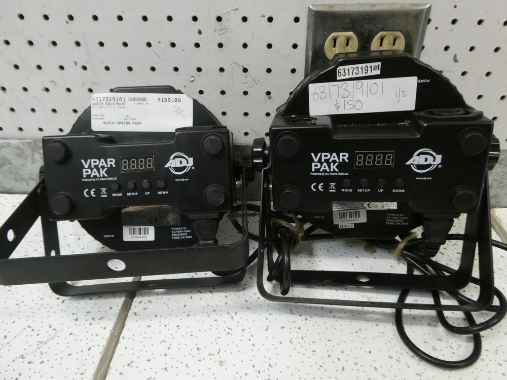 var pak dj lights
