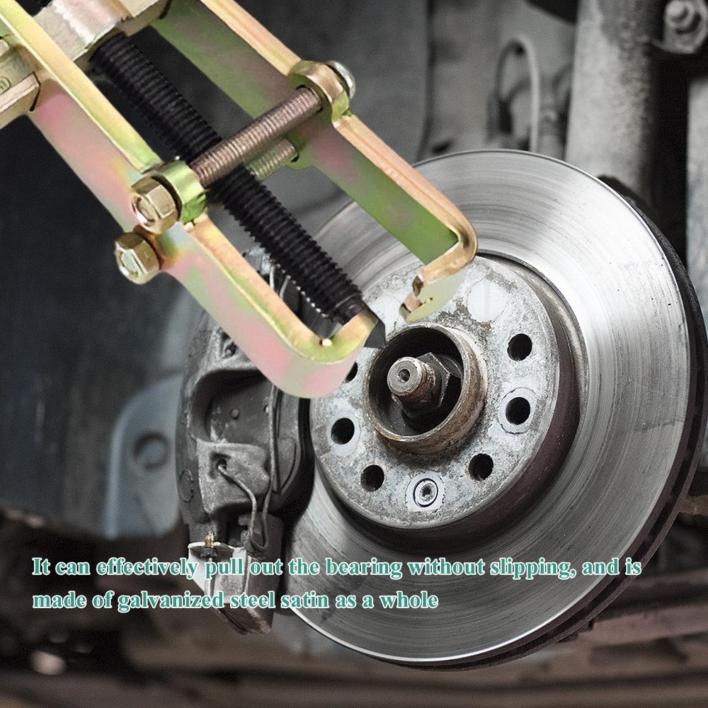 4" 2-Jaw Gear Puller, Adjustable Two Jaw Gear Bearing Pulley Puller Flywheel