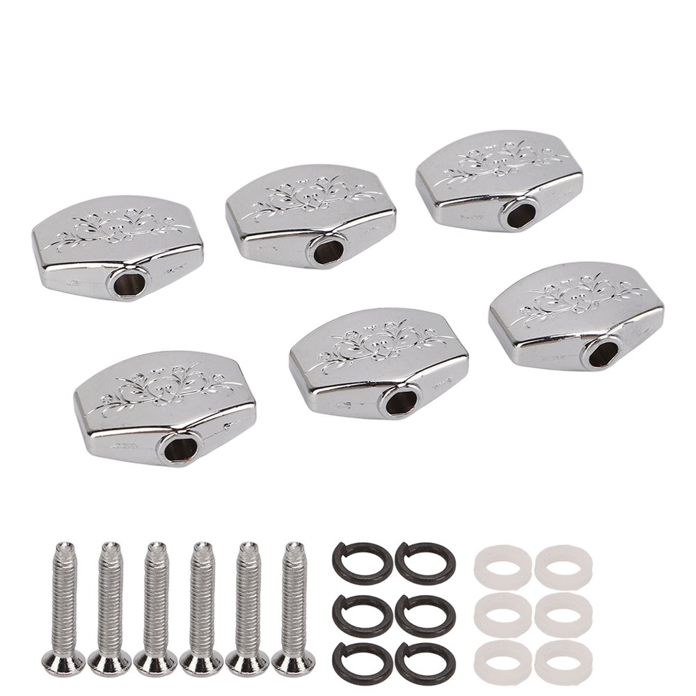 6PCS Guitar Tuning Peg Tuners Button Machine Head Replacement Buttons Knob USA