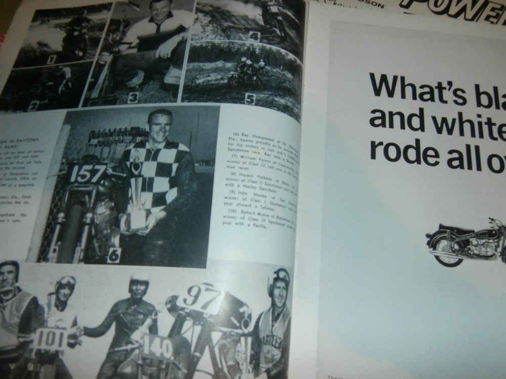 1964 Daytona Motorcycle Classics Races Program