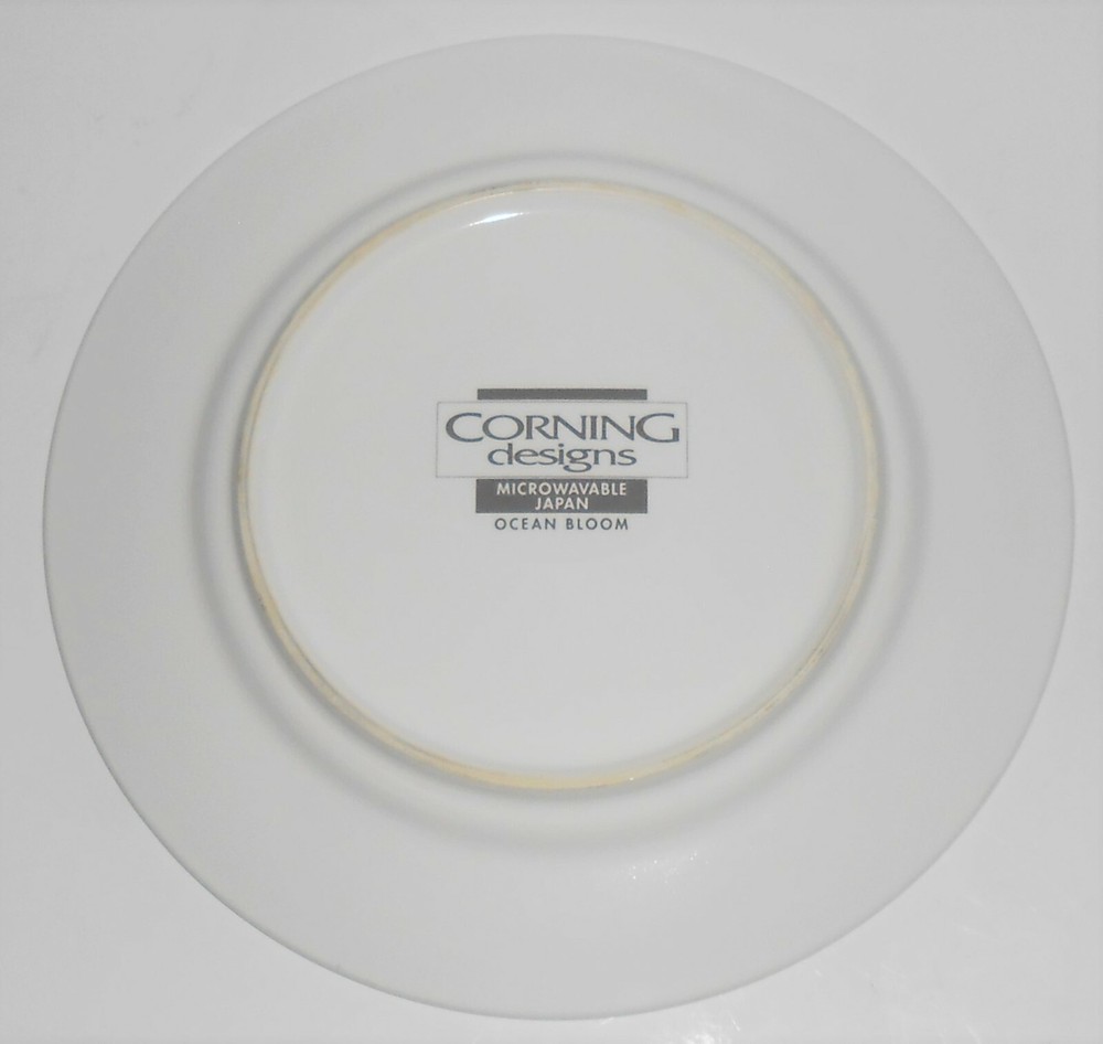 Corning China Ocean Bloom Dinner Plate