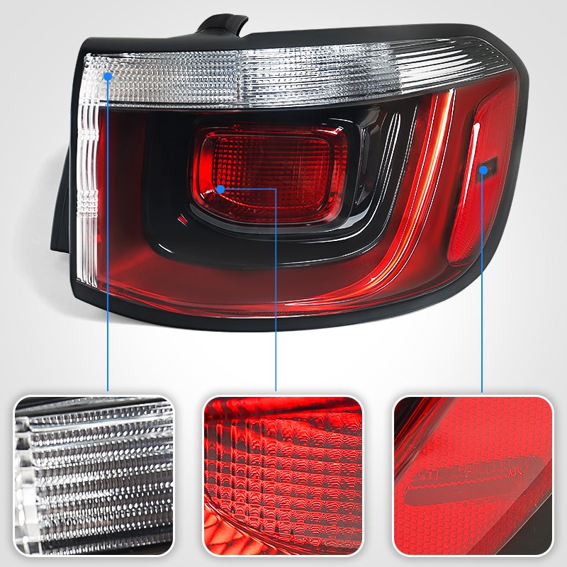 Outer Tail Light For Jeep Compass 21-24 Halogen Taillight Brake Lamp Passenger
