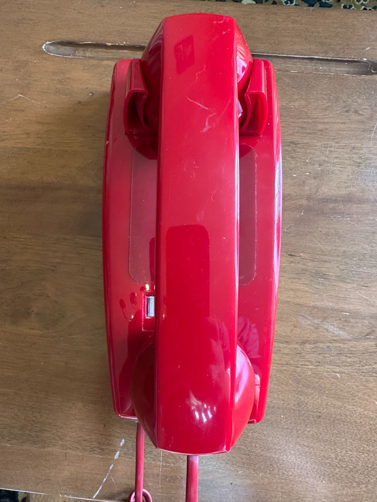 Premier RED Hot Line Auto Dialer Wall Phone - Untested