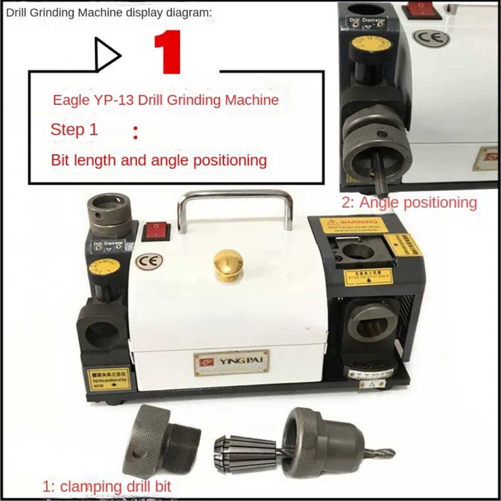 2-13 Drill Sharpening Machine Twist Drill Bit Milling Cutter Sharpening Machine