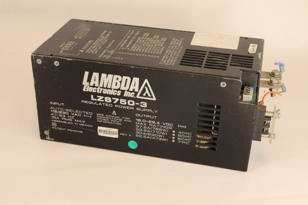 Regulated power supply 18-29.4V 37.5A 750W LAMBDA