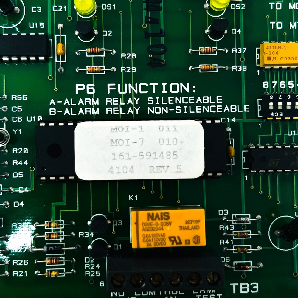 Siemens MOI-7 Cerberus Pyrotronics 500-892800 Network Input Output Module