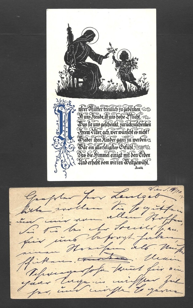 Austria, 1917 & 1936 postcards. ref A388