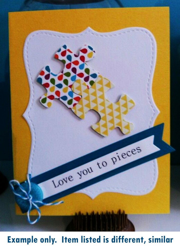 Sizzix Thinlits Jigsaw die #665887 Retail $19.99 designer Olivia Rose