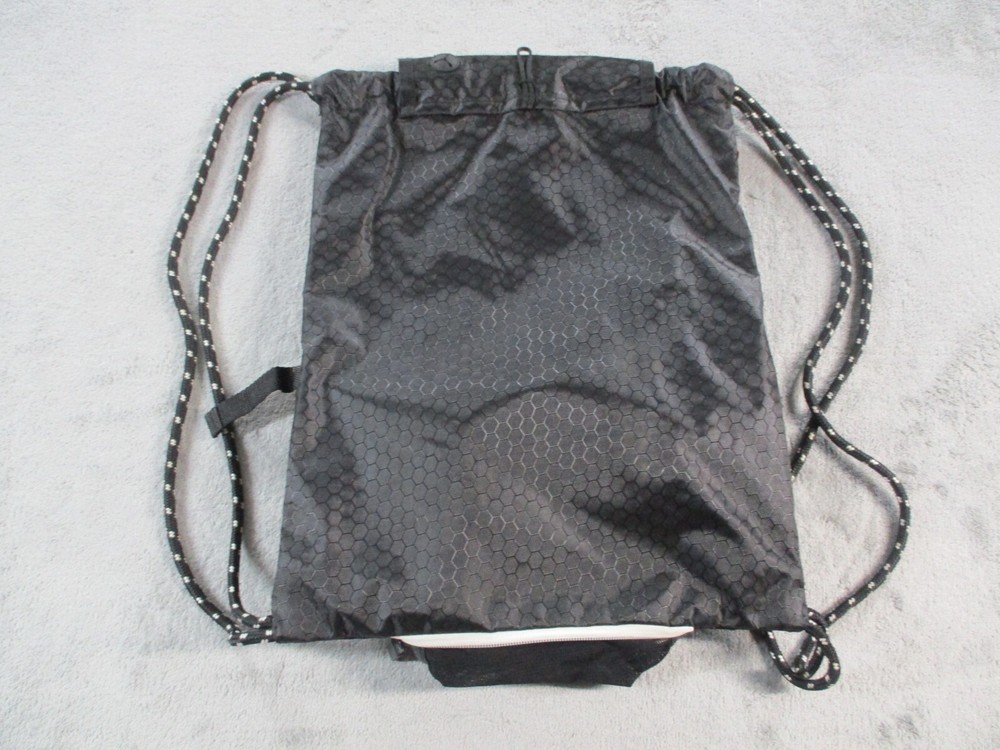 Franklin Baseball Drawstring Bag Black Red Pockets Shoe Compartment Softball GUC